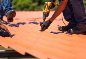 Manutenção de telhados de PVC