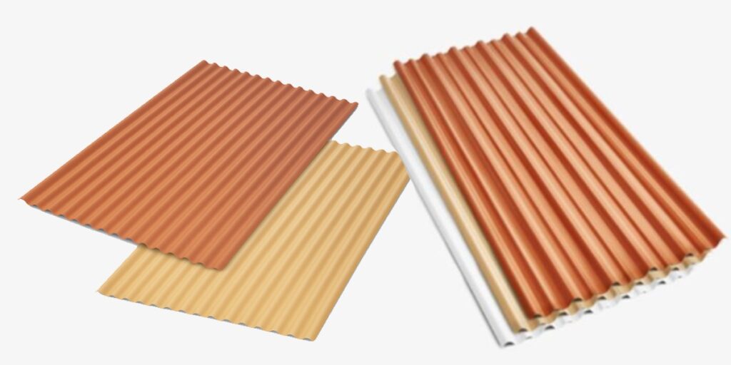 Escolha entre Telha de PVC minionda e Telha de PVC trapezoidal