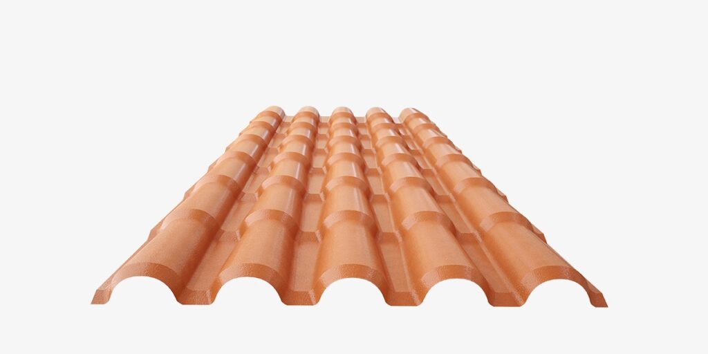 Vantagens telha de PVC colonial