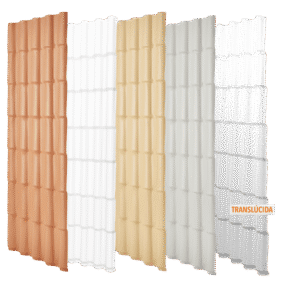 Telha de PVC colonial