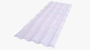 Telha translúcida de PVC