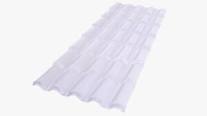 Telha de PVC ou policarbonato