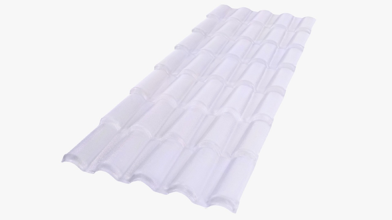 Telha de PVC ou policarbonato