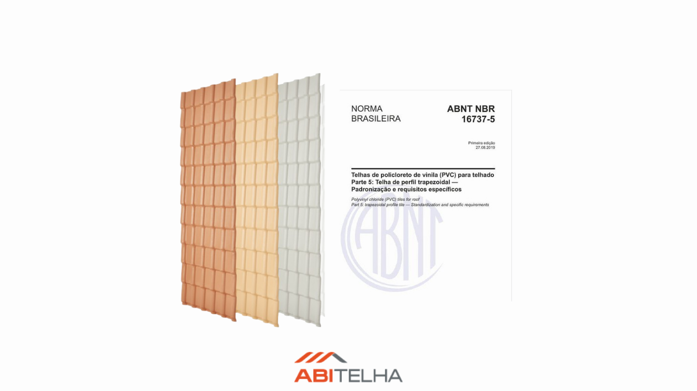 Telha de PVC é segura